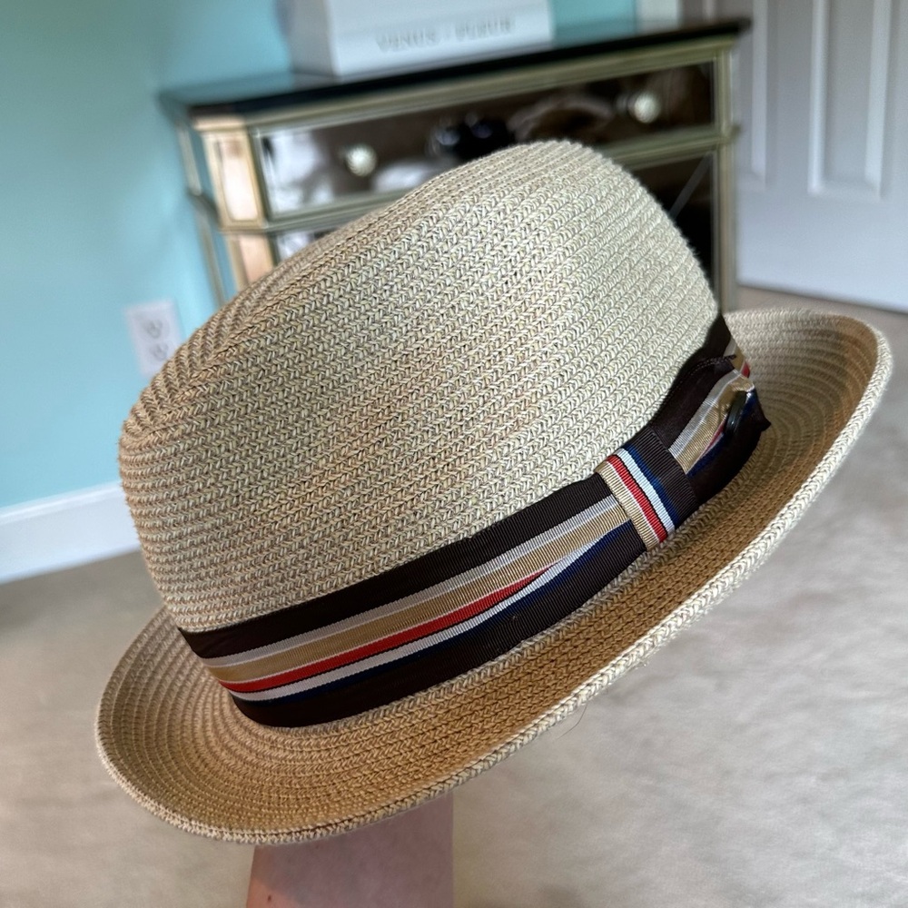 Bailey of Hollywood Salem Braided Toyo Straw Fedora Hat